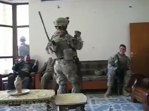 dancing soldier