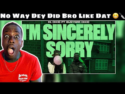 American Reaction To (3x3) E1 X BusyGrr - I'm Sincerely Sorry