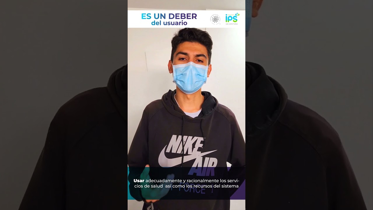 Deber usar adecuadamente los servicios de salud