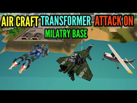 aircraft robot VS big villain || rope hero vice town || pagal gamerz