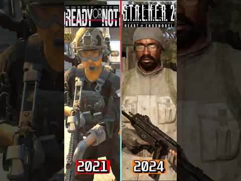 ☢️ STALKER Physics vs Ready or Not 👍 This Detail Looks Amazing #Shorts #Stalker2 #games #readyornot