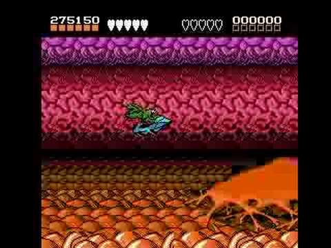 Battletoads NES Part 3 - Level 3... Turbo Tunnel is my enemy