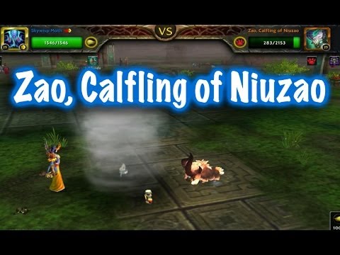 Zao, Calfling of Niuzao, Celestial Tournament Pet Battle Guide (World of Warcraft)