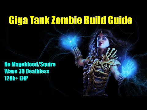 [POE 3.16]GIGA TANK RAISE ZOMBIE NECROMANCER BUILD GUIDE