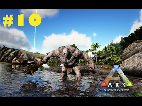 Ark Survival Evolved #10 Perigos no caminho um ciclope apareceu 👀👀