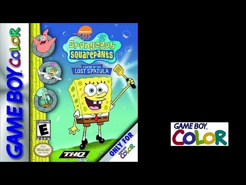 Spongebob Squarepants : Legend of the Lost Spatula Game Boy