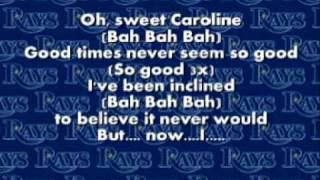 Sweet Caroline - Neil Diamond - Lyrics