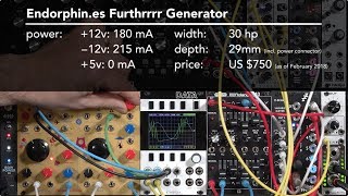 Video thumbnail for Endorphin.es Furthrrrr Generator 1/5: demo & overview (LMS EEP) by Chris Meyer: Learning Modular + Alias Zone