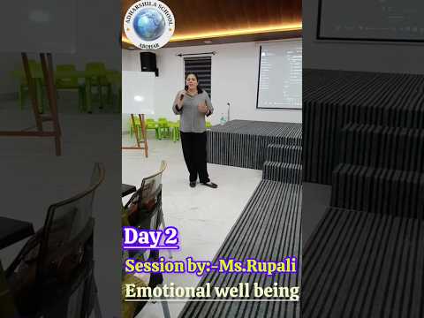 Special Training Session on Emotional Well-Being at Adharshila School, Abohar