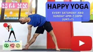 Happy Yoga with Byron - LIVE STREAM - Best Yoga Class for Total Beginn