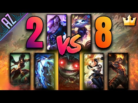 TARIC JUNGLE DA SOLO CONTRO TUTTI - AZ PENTAKILL CHALLENGE