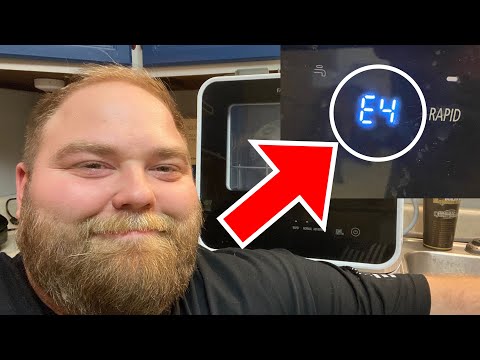 ERROR CODE (E4) + (E1) FIXED! Farberware Complete Portable CounterTop Dishwasher CODE Fixed!