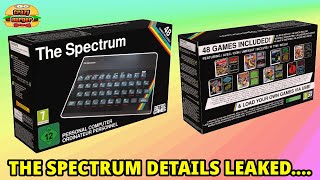 THE SPECTRUM From Retro Games - Details Leaked.. Includes 48 Games!