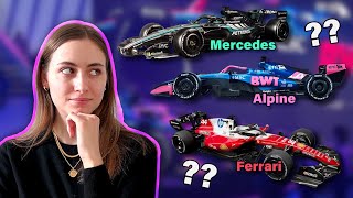 Ferrari, Alpine, and Mercedes LIVERY REVIEW!