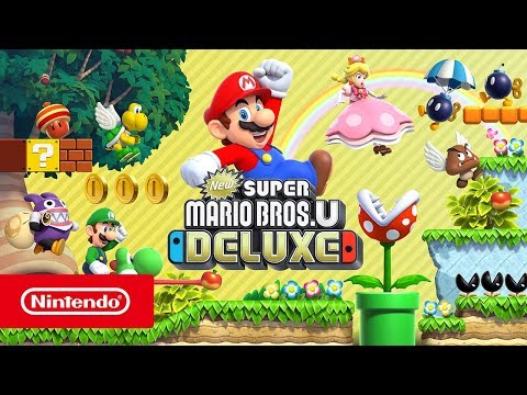 New Super Mario Bros. U Deluxe - Overview Trailer (Nintendo Switch)