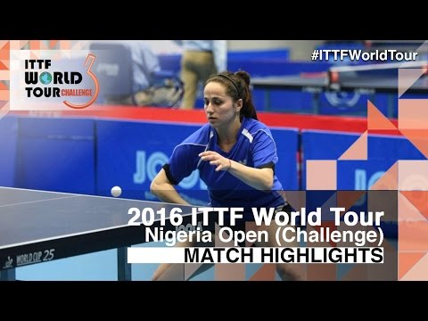 2016 Nigeria Open Highlights: Irina Ciobanu vs Tatiana Garnova (U21-Final)