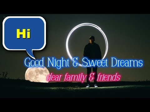 Good Night & Sweet Dreams Gifs Video
