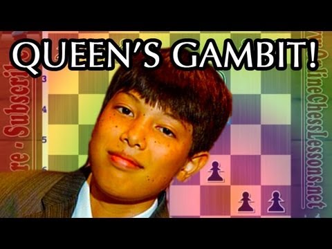 Queen's Gambit Accepted - 2012 Aeroflot Chess - Ray Robson vs Krisztian Szabo