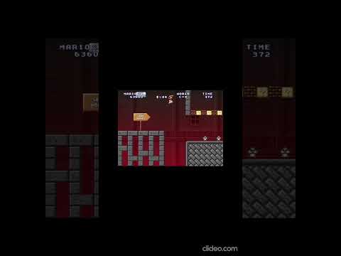 MF - FLWS:Mario kills 3 Goombas & he takes the checkpoint vid 2. #shorts #mario #checkpoint #goomba