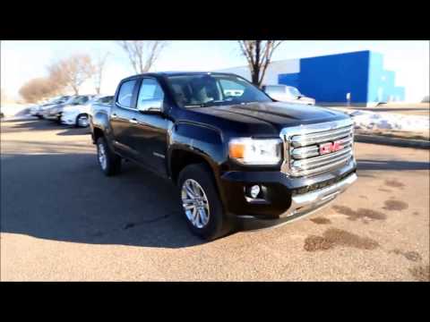 Onyx Black 2017 GMC Canyon SLT for sale in Medicine Hat, AB!