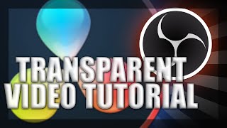 Davinci Resolve 16 - How To Export Video With Transparent Background For OBS Studio