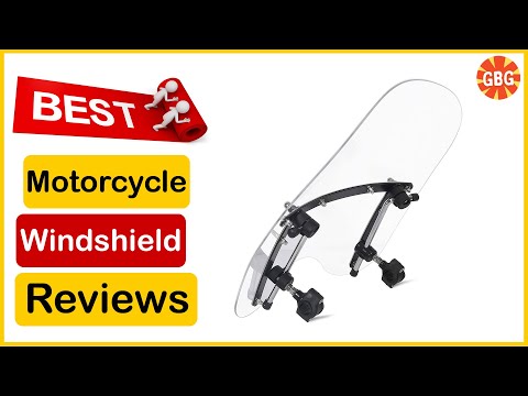 ✅  Best Motorcycle Windshield Reviews In 2023 🏆 Top 5 Tested & Buying Guide