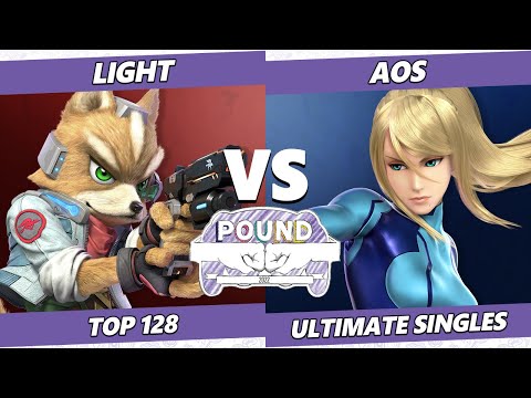 Pound 2022 Top 128 - Light (Fox) Vs. AoS (ZSS) SSBU Smash Ultimate Tournament