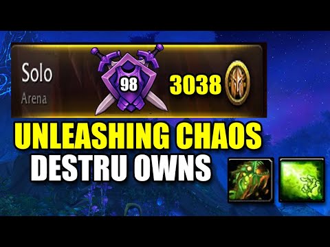 Unleashing Chaos: Destruction Warlock 3038+ Solo Shuffles