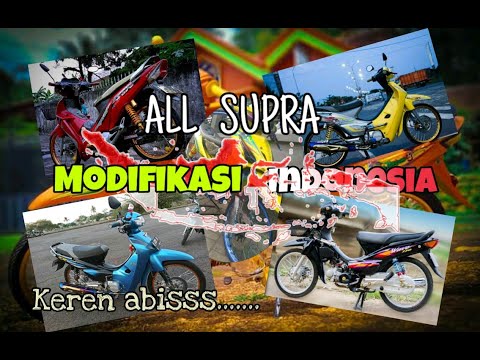Modifikasi All Varian Supra X125, Fit, New,Wave Indonesia ||PART 30