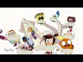 Disney Channel Characters Team Be Attacked By Kraken