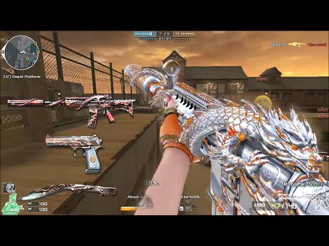 Crossfire NA ( Đột Kích ) 2.0 : M4A1 XS Noble Silver - Hero Mode X - Zombie V4