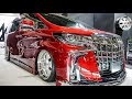 4k nizo low toyota alphard bodykit modified ニゾロー アルファード カスタム osaka auto messe 2020