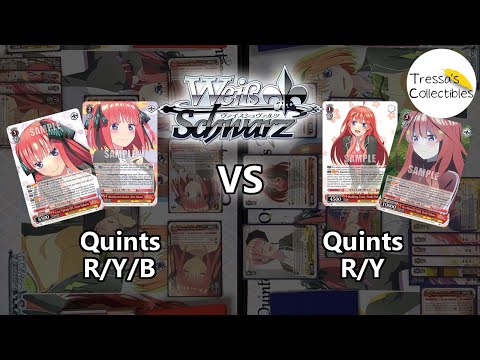 Quintessential Quintuplets (8 Standby) vs Quintessential Quintuplets (8 Gate) [Weiss Schwarz TCG]