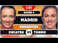 SWIATEK vs TORMO • WTA Madrid 2024 • LIVE Tennis Play-by-Play Stream