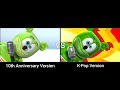 The Gummy Bear Song K Pop Version Scene Comparisons