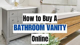 How to Buy a Bathroom Vanity Online | Modern Bathroom Vanity