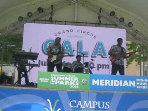 The True Love Band @ Campus Martius Downtown Detroit 2016