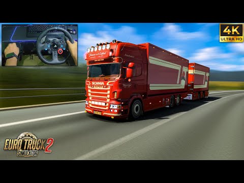 Ultimate Driving Experience of Scania R620 Fleurs  Edition | Euro Truck Simulator 2 | Logitech G29