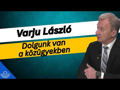 Pirkadat: Varju László – Dolgunk van a közügyekben