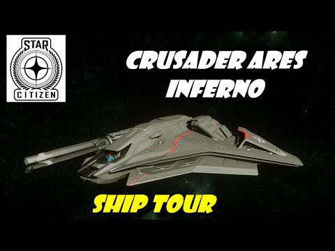 Star Citizen 3.17 Ares Inferno Ship Tour