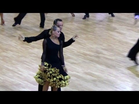 Klemen Prasnikar - Alexandra Averkieva, Prague Open 2011, WDSF Int. open latin, 3. round - samba