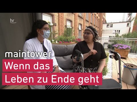 Breast cancer patient reports on her time in the palliative care unit maintower