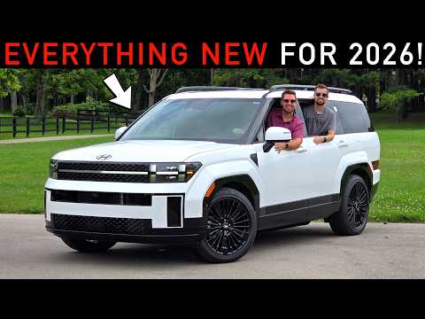 2026 Hyundai Santa Fe -- Here’s EVERYTHING NEW for 2026! (More Than You’d Think!)