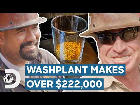Restored Washplant Makes $222,870 In Just 3 Months! | Gold Rush: Mine Rescue With Freddy And Juan
