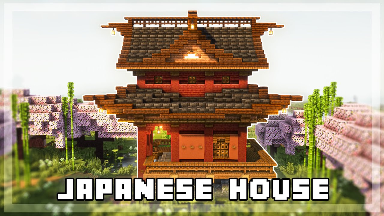 How to Build a Japanese House in Minecraft Tutorial│DiddiHD│ Minecraft Builders