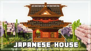 How to Build a Japanese House in Minecraft - Tutorial│DiddiHD│