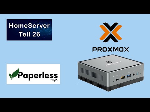 Proxmox HomeServer Teil 26 -  Installation von Paperless NGX