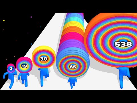 LAYER MAN 3D - ASMR Gameplay (Level Up Big Head Man Run) - YouTube