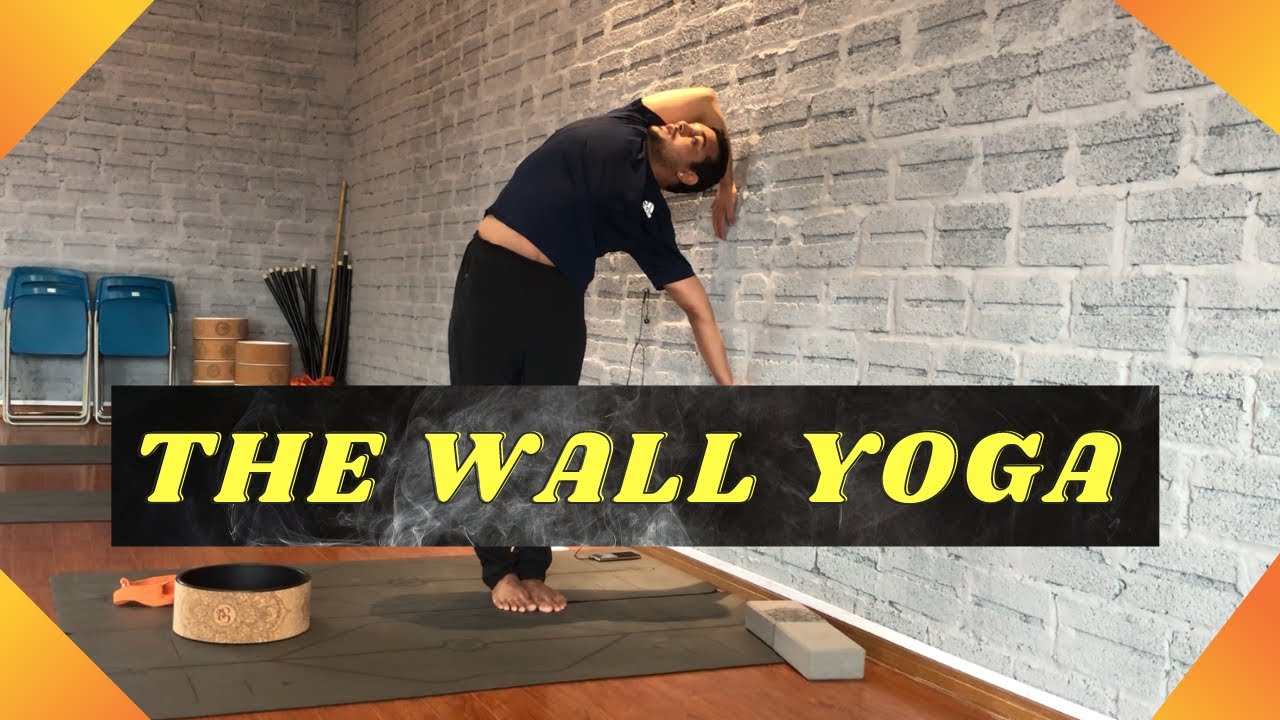 #50_MINUTE YOGA PRACTICE AT THE WALL FOR BETTER FLEXIBILITY & MOBILITY WITH MASTER SOURAV || KIOWS