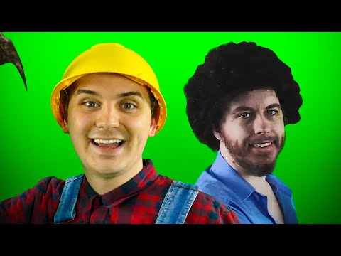 Bob Ross vs. Bob the Builder - Behind the Machines